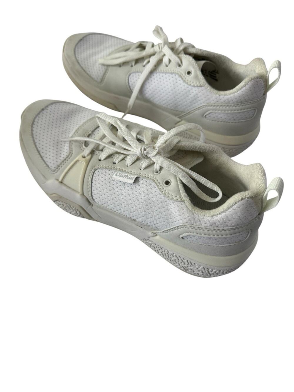 Olukai Anau Pickleball Shoes Bright White Womens Size US 9.5 On/Off Court #NE191